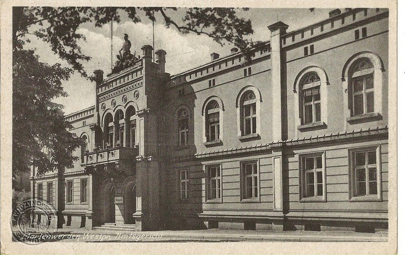 Elbląg, Budynek obecnego sądu w Kwidzynie w czasie plebiscytu siedziba Komisji Plebiscytowej
