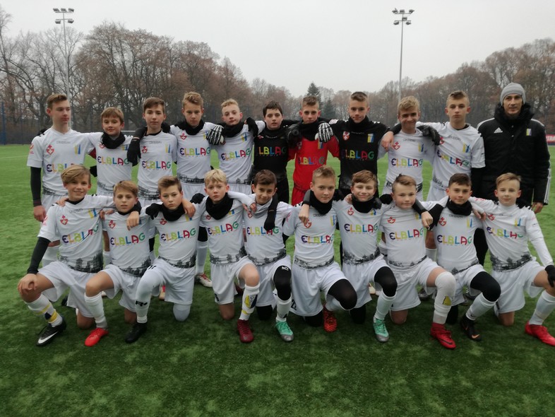 Elbląg, Trampkarze Olimpii zagrali test mecz z Lotosem Gdańsk