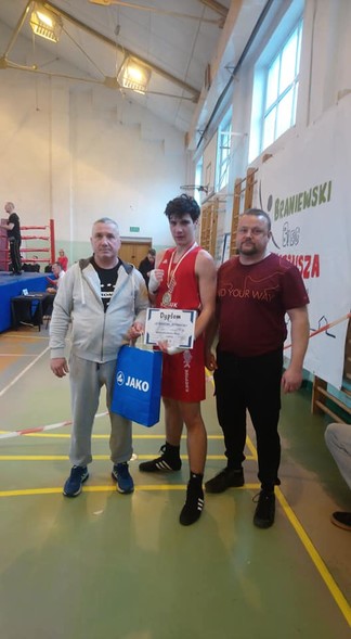 Elbląg, Sukcesem zawodnika elbląskiej Kontry Sebastiana Dymkowskiego zakończyła się rywalizacja o udział w Mistrzostwach Polski Juniorów w kategorii wagowej do 75 kg