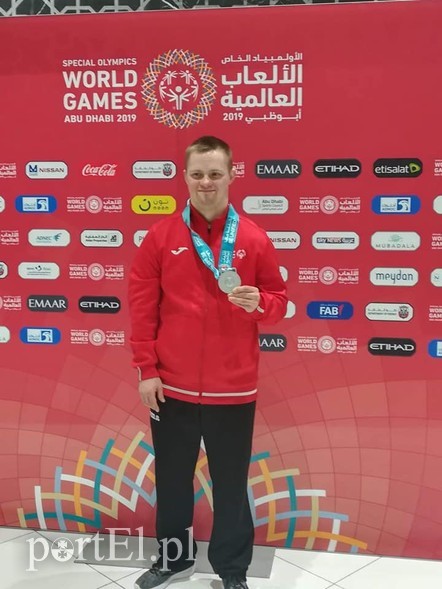 Elbląg, Marcin Liszcz zdobył srebrny medal na igrzyskach w Abu Dhabi