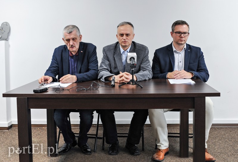 Elbląg, Radni PiS: Janusz Hajdukowski, Marek Pruszak, Rafał Traks Elbląg, Radni PiS: Janusz Hajdukowski, Marek Pruszak, Rafał Traks