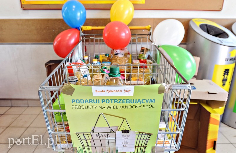 Elbląg, Produkty z Wielkanocnej Zbiórki Żywności trafią do potrzebującym, w szczególności osób starszych