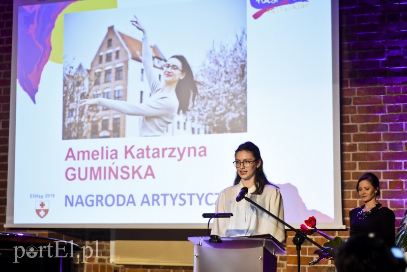Elbląg, Amelia Gumińska z Nagrodą Artystyczną Prezydenta Miasta Elbląg, Amelia Gumińska z Nagrodą Artystyczną Prezydenta Miasta