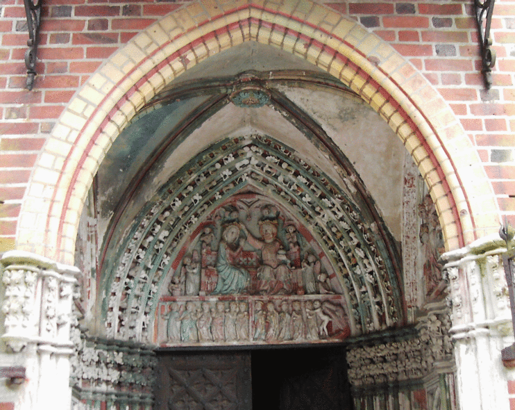 Elbląg, Portal kaplicy  św. Anny