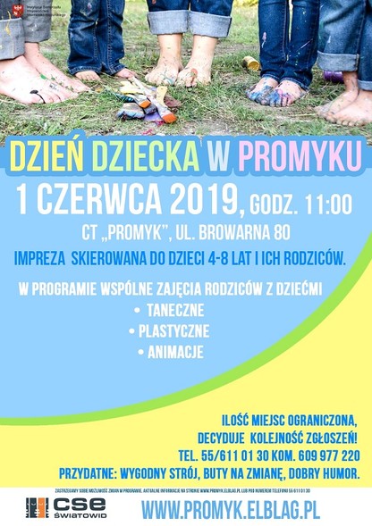 Elbląg, Dzień Dziecka w Centrum Tańca Promyk Elbląg, Dzień Dziecka w Centrum Tańca Promyk