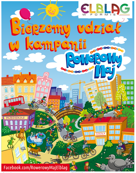 Elbląg, Rowerowy Maj na półmetku Elbląg, Rowerowy Maj na półmetku