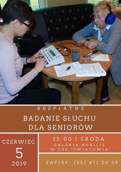 Elbląg, Bezpłatne badanie słuchu dla seniorów Elbląg, Bezpłatne badanie słuchu dla seniorów