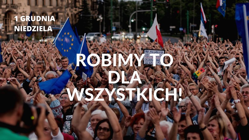 Elbląg, Przemaszerują w obronie sądów