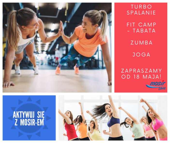 Elbląg, Wracają zajęcia Aktywuj się z MOSiR-em Elbląg, Wracają zajęcia Aktywuj się z MOSiR-em