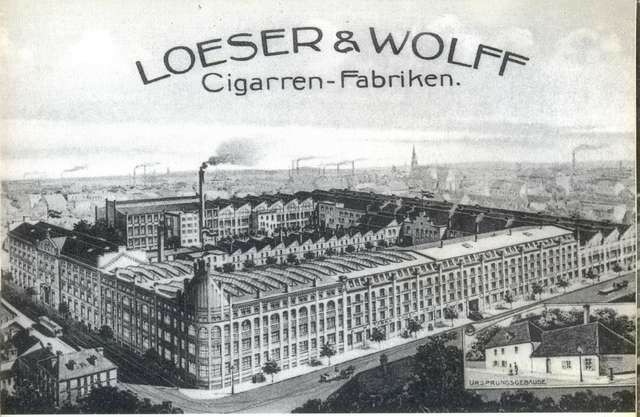 Elbląg, Fabryka cygar Loeser und Wolff w Elblągu