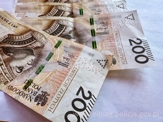 Elbląg, Znaleziono banknoty
