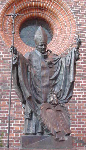 Elbląg, Pomnik Jana Pawła II