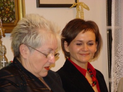 Elbląg, Pani Jerzyka Ciesielska i Anna Podhorodecka.