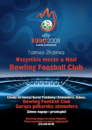 Elbląg, Przeżyj piłkarskie emocje w Bowling Football Club