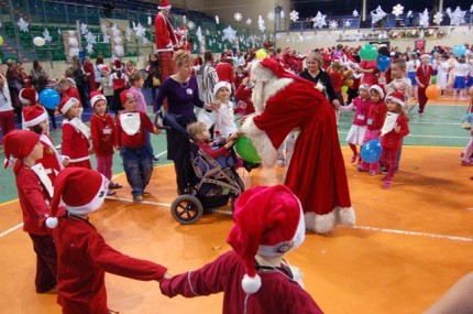Elbląg, Święty Mikołaj zapewnia, że elbląskie dzieciaki są najlepsze na świecie