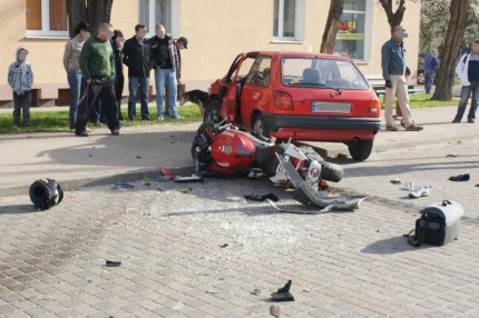 Elbląg, Wypadek na Giermków