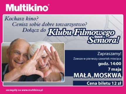 Elbląg, Filmowy Klub Seniora w Multikinie Elbląg, Filmowy Klub Seniora w Multikinie