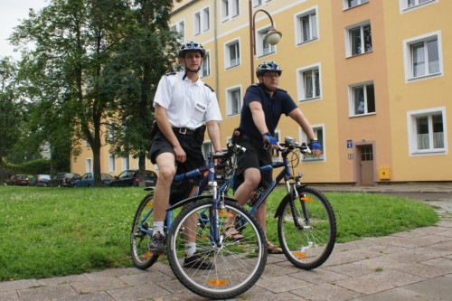 Elbląg, Dziś na ulice Elbląga wyjechały pierwsze rowerowe patrole policji i straży miejskiej