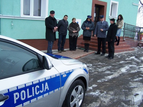 Elbląg, Dziś w Młynarach odbyło się uroczyste przekazanie radiowozu dla tamtejszej jednostki Policji