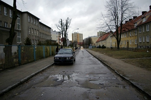 Elbląg, Ulica Daszyńskiego jest w stanie tragicznym - grzmi autor artykułu