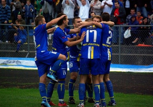 Elbląg, Miłe złego początki, chwila po golu na 1:0 dla Olimpii. Ostatecznie awansował ŁKS Elbląg, Miłe złego początki, chwila po golu na 1:0 dla Olimpii. Ostatecznie awansował ŁKS