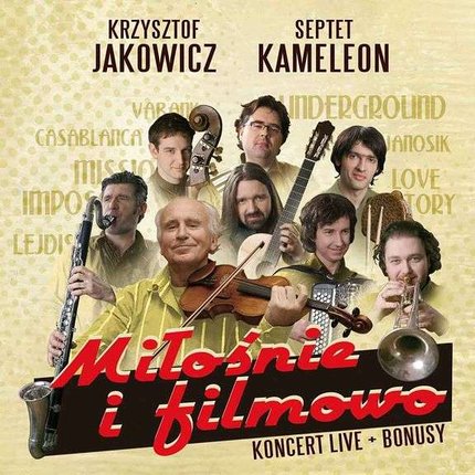 Okładka płyty z nowymi wersjami muzyki filmowej