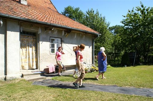 Elbląg, Wizyta w Rozgarcie, niedaleko Elbląga,