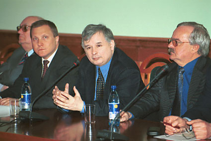Elbląg, Jarosław Kaczyński podczas pobytu w Elblągu mówił o obecnej sytuacji Polski