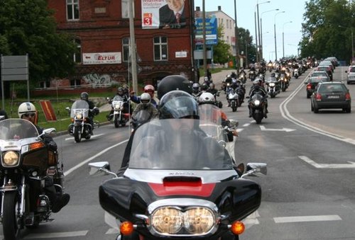 Elbląg, Zlot motocyklistów w Tolkmicku