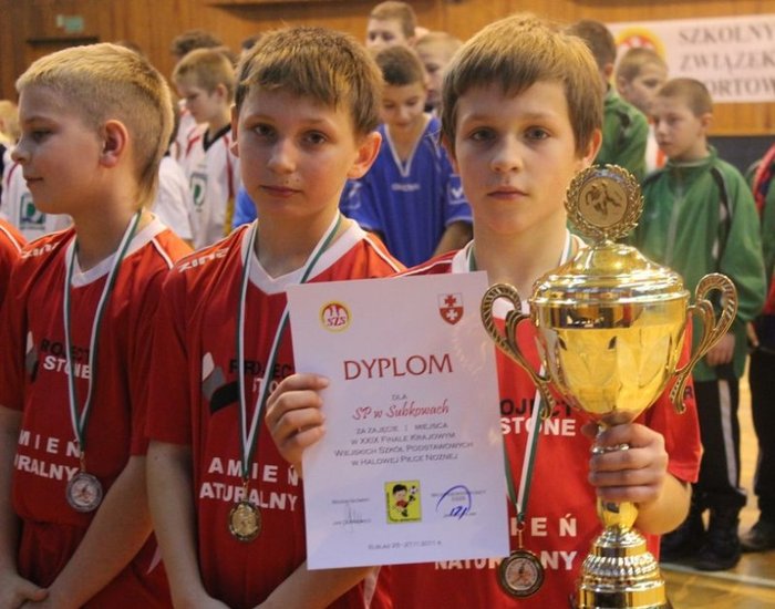 Elbląg, Pierwsze miejsce zajęli młodzi piłkarze ze Szkoły Podstawowej w Subkowach