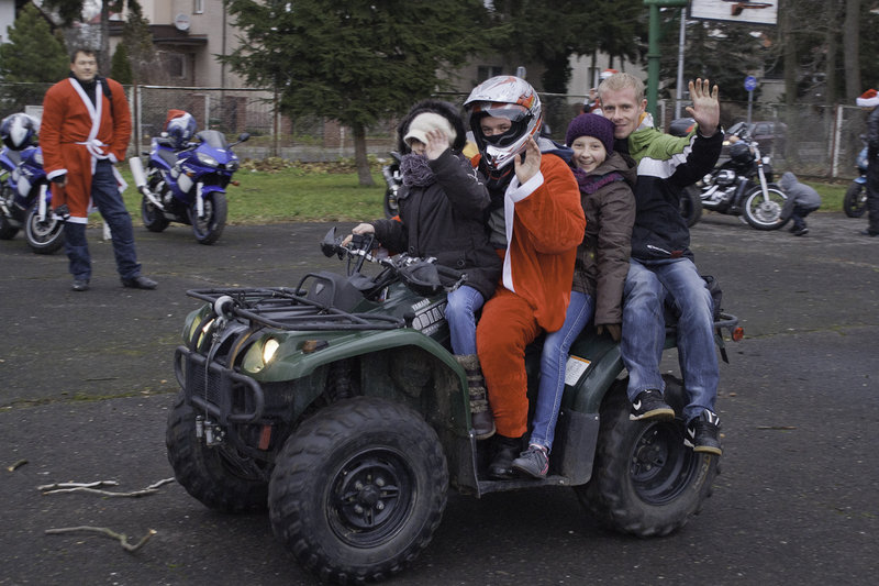 Elbląg, Przyjechali MotoMikołaje Elbląg, Przyjechali MotoMikołaje