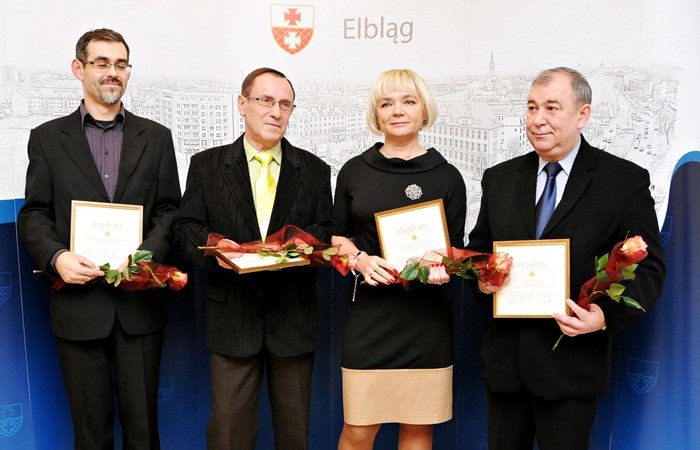 Elbląg, Asy Rady Miejskiej 2011: Maria Kosecka, Jerzy Wilk, Ryszard Klim i Paweł Nieczuja-Ostrowski