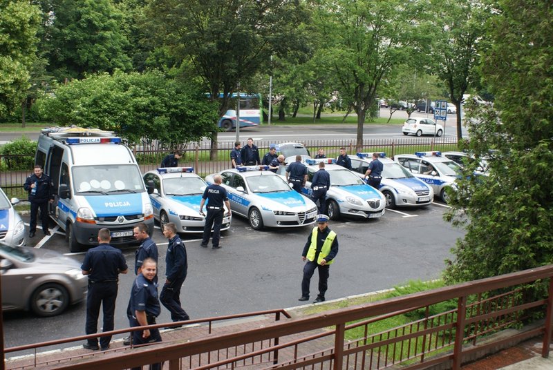 Elbląg, Odprawa policyjna odbyła się dziś rano w KMP w Elblągu