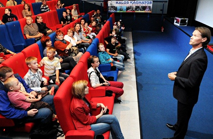 Elbląg, Zakończenie programu edukacyjnego Kalos Kagathos 2012,odbyło się w kinie Światowid