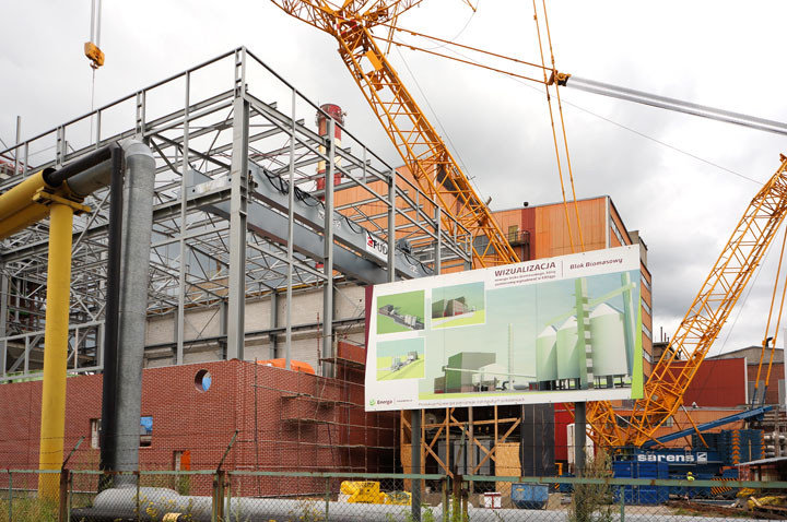 Elbląg, W Elblągu powstaje blok energetyczny do produkcji energii elektrycznej i ciepła z biomasy