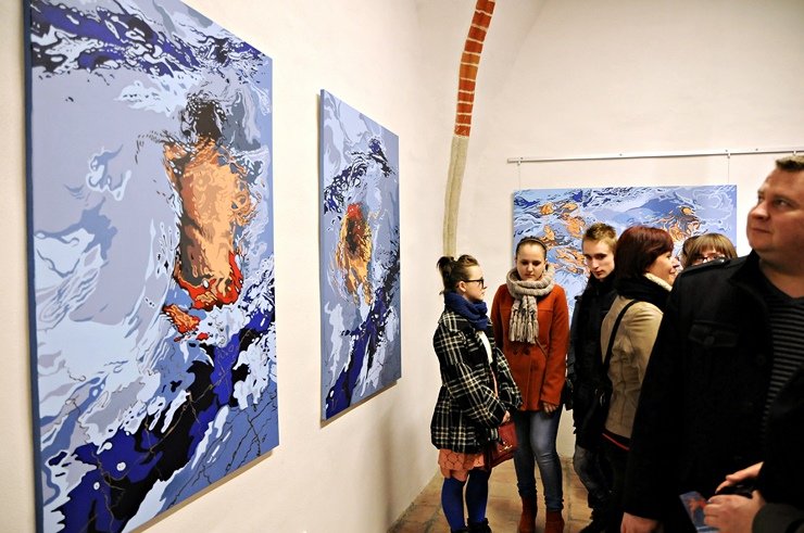 Elbląg, Wystawa prac Aleksandry Matulewicz została otwarta wczoraj w Galerii EL
