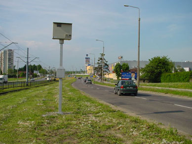 Elbląg, Fotoradary