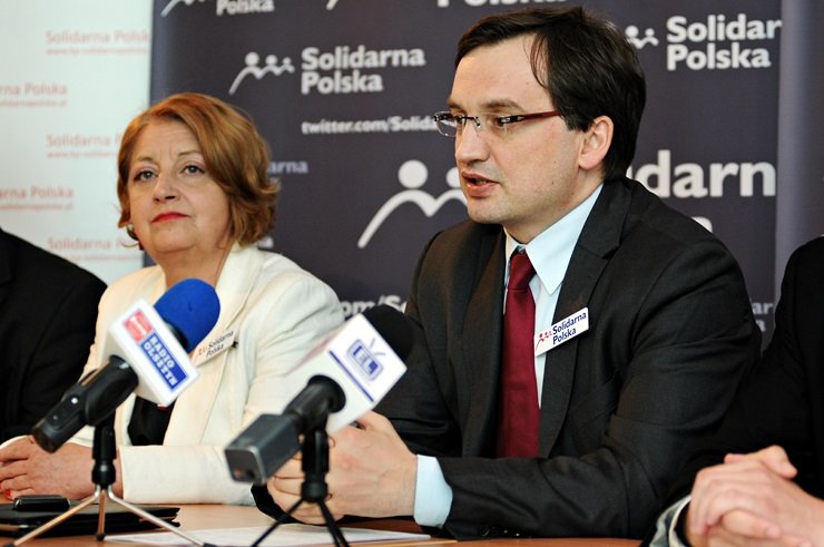Elbląg, Zbigniew Ziobro i Iwona Szmurło, Elbląg, Zbigniew Ziobro i Iwona Szmurło,
