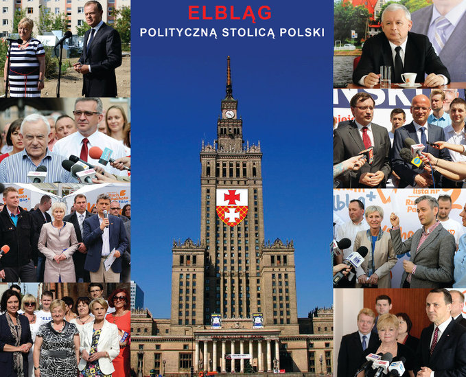 Elbląg, Chociaż przez chwilę Elbląg był ważny dla polityków z Warszawy.