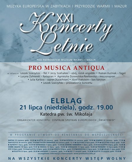 Elbląg, W Katedrze muzyka minionych epok Elbląg, W Katedrze muzyka minionych epok