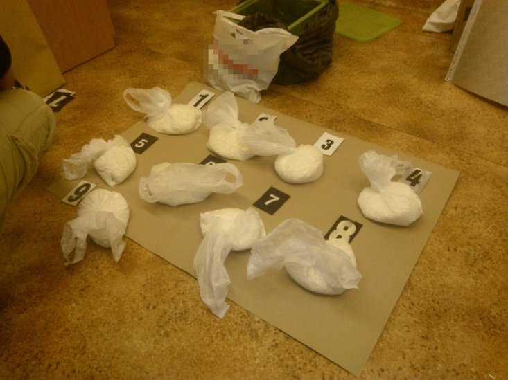 Elbląg, Funkcjonariusze zabezpieczyli blisko 5 kg narkotyków, głównie amfetaminy