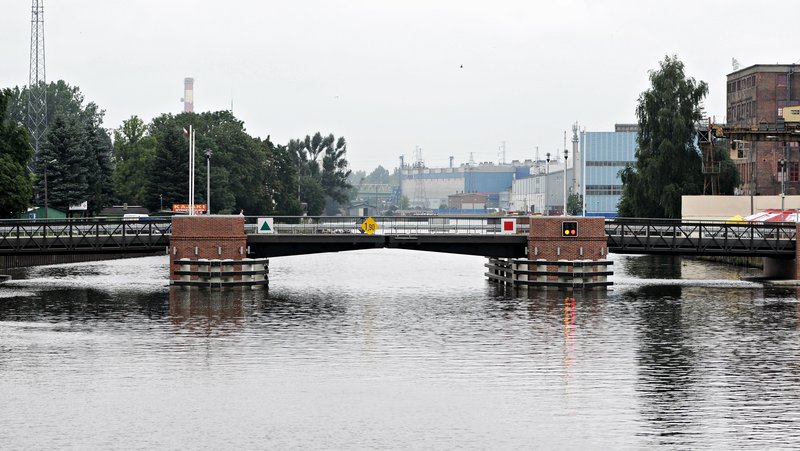 Elbląg, 8 i 9 października nie będą podnoszone przęsła mostu