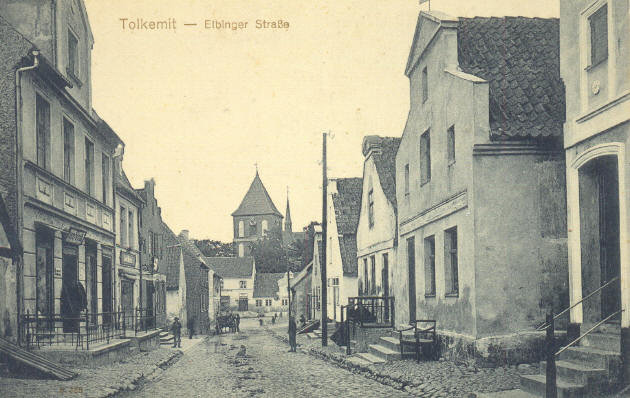 Elbląg, Ulica Elbląska w Tolkmicku