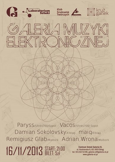 Elbląg, Galeria Muzyki ELektronicznej w Krużganku