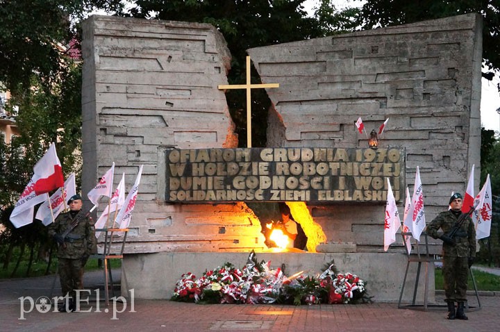 Elbląg, Uroczystości odbęda się, jak w poprzednich latach, pod Pomnikiem Ofiar Grudnia 1970,