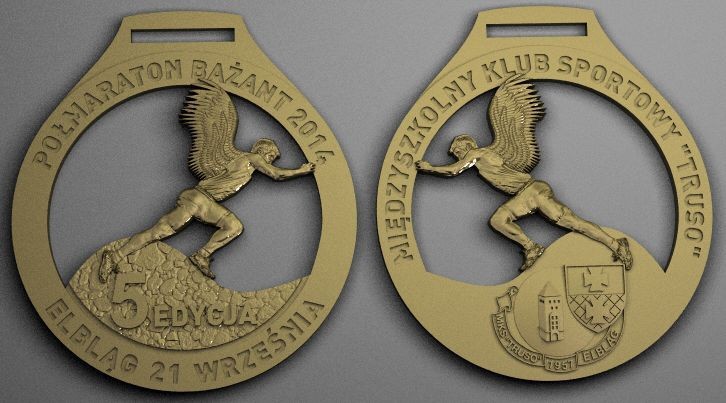 Elbląg, Pamiątkowe medale już czekają na biegaczy Elbląg, Pamiątkowe medale już czekają na biegaczy