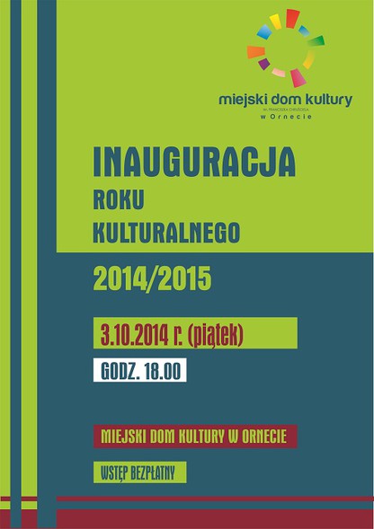 Elbląg, Inauguracja Roku Kulturalnego w Ornecie Elbląg, Inauguracja Roku Kulturalnego w Ornecie