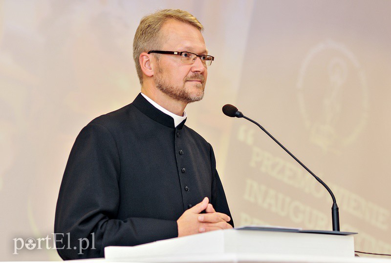 Elbląg, ks. Grzegorz Puchalski, rektor Wyższego Seminarium Duchownego w Elblągu