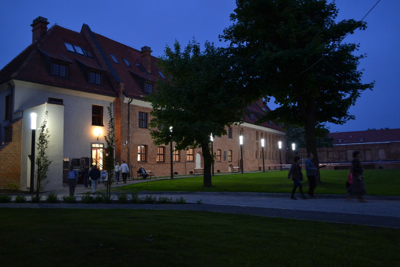 Elbląg, Na zdj. jeden z obiektów dzisiejszego muzeum, niedawno wyremontowany budynek Podzamcza