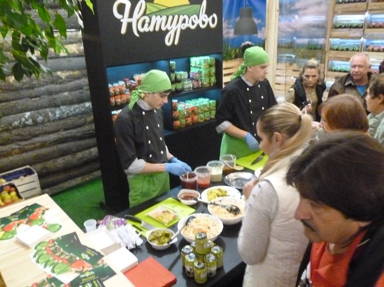 Elbląg, Zdjęcie z targów żywności w Kaliningradzie
